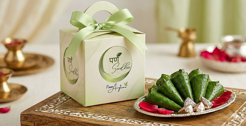 Fresh Parn Sudha Paan Gift box packaging for gifting