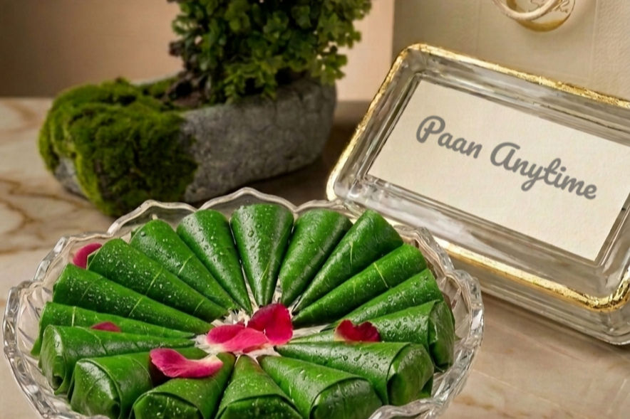 Fresh Gundi Paan made of Betel leaf and natural ingridents-Paan Anytime