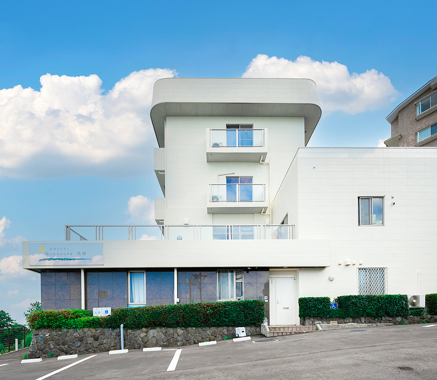 真鶴・マリンホテル改修工事の建築外観
