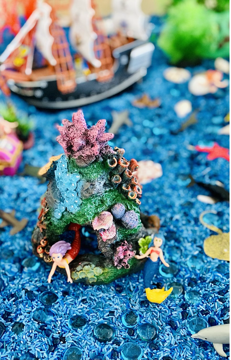 Ocean Sensory bin