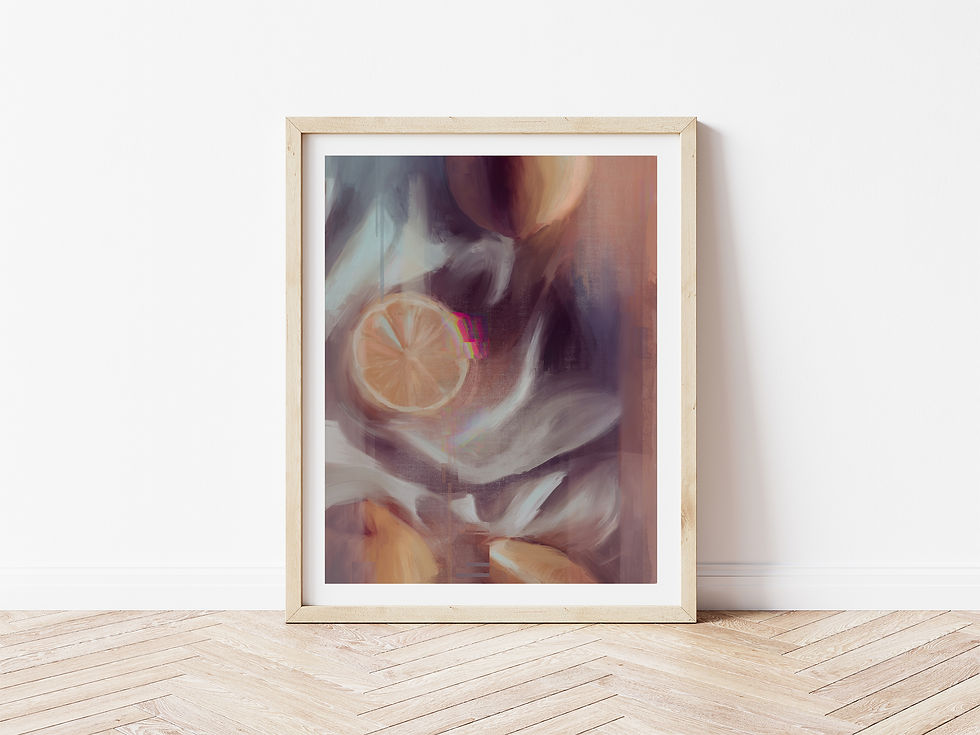 Lemons // Signed Giclée Print // Limited Edition of 100