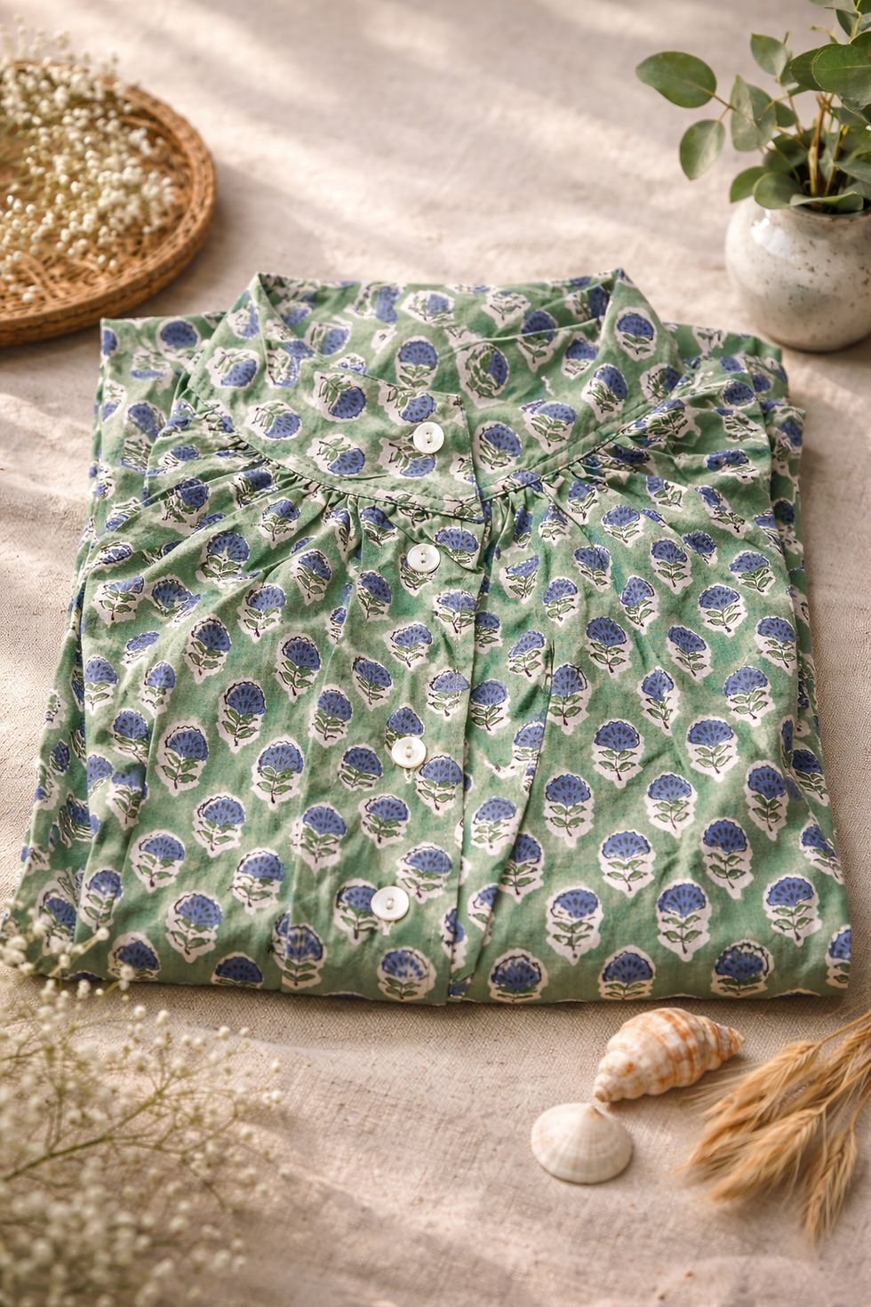 Miniature : Robes Geeta - FLOWER POWER