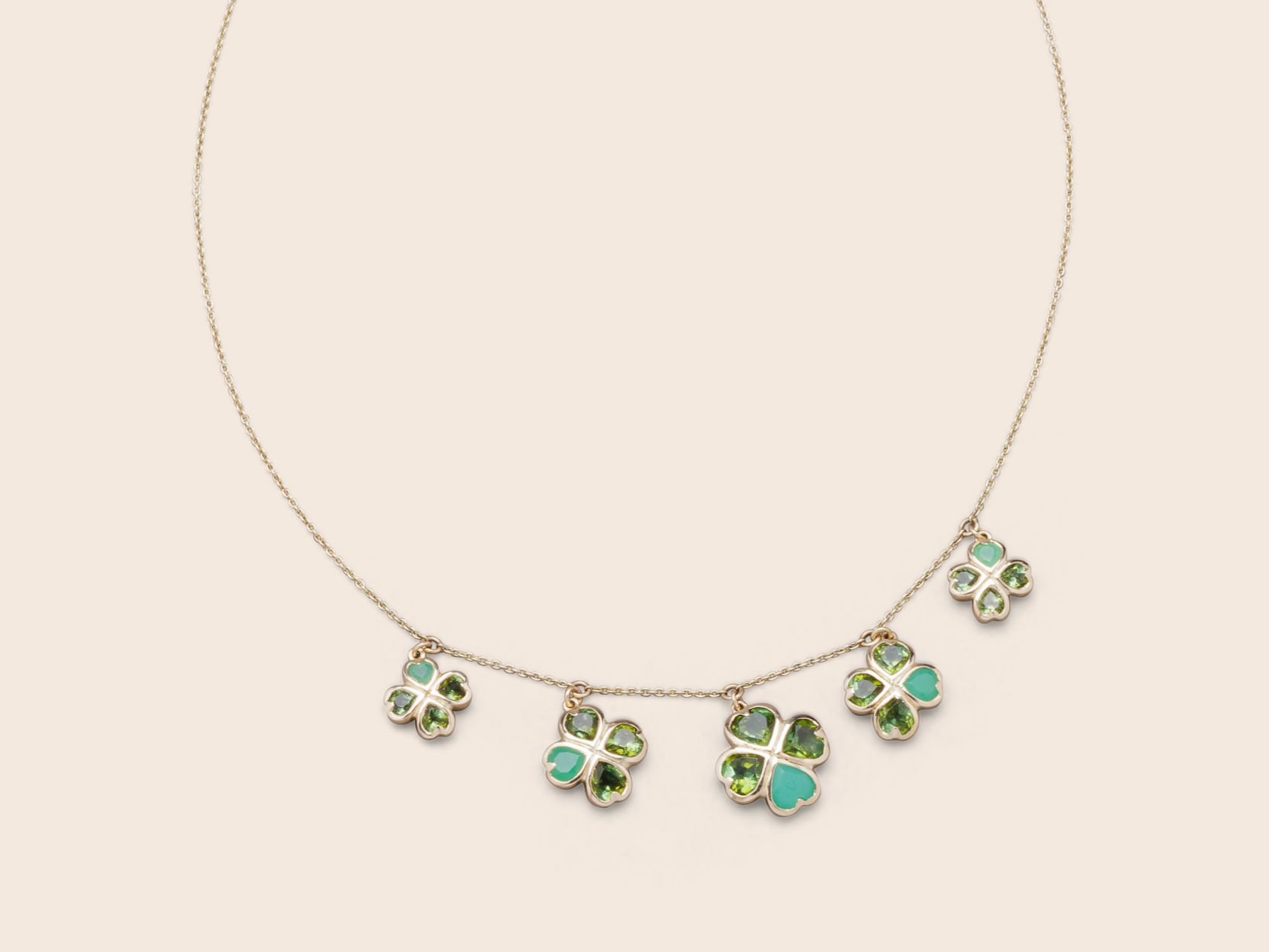 Collier magic clover