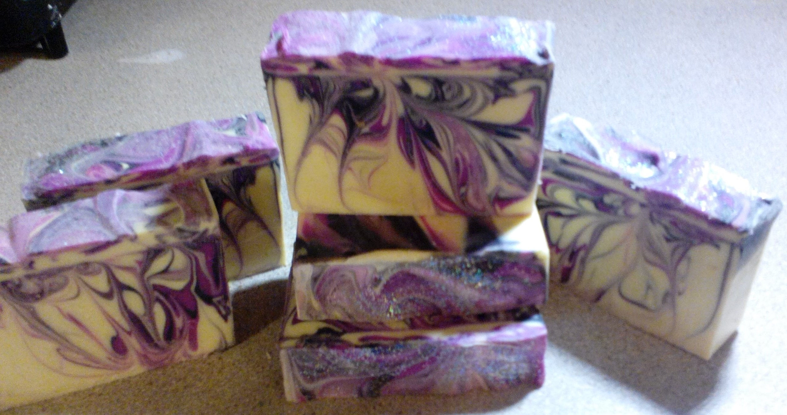 Black Raspberry Vanilla Handmade Soap