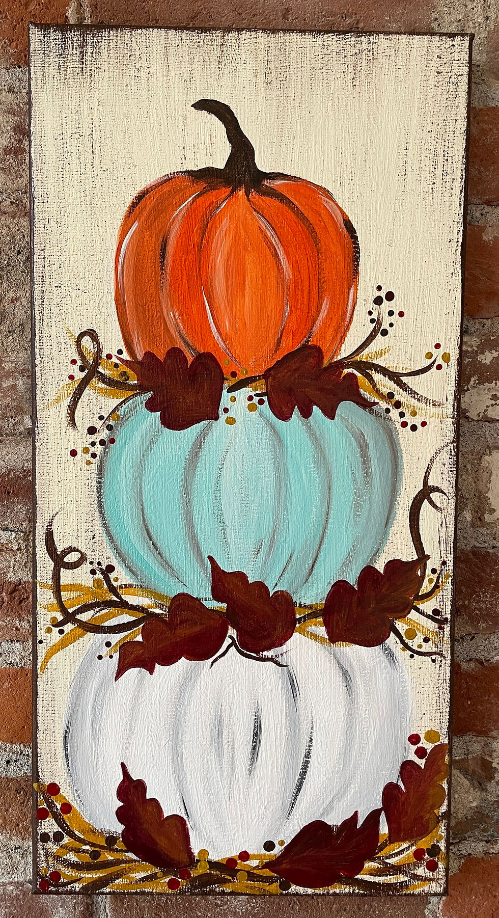 Pumpkin Topiary Paint Night