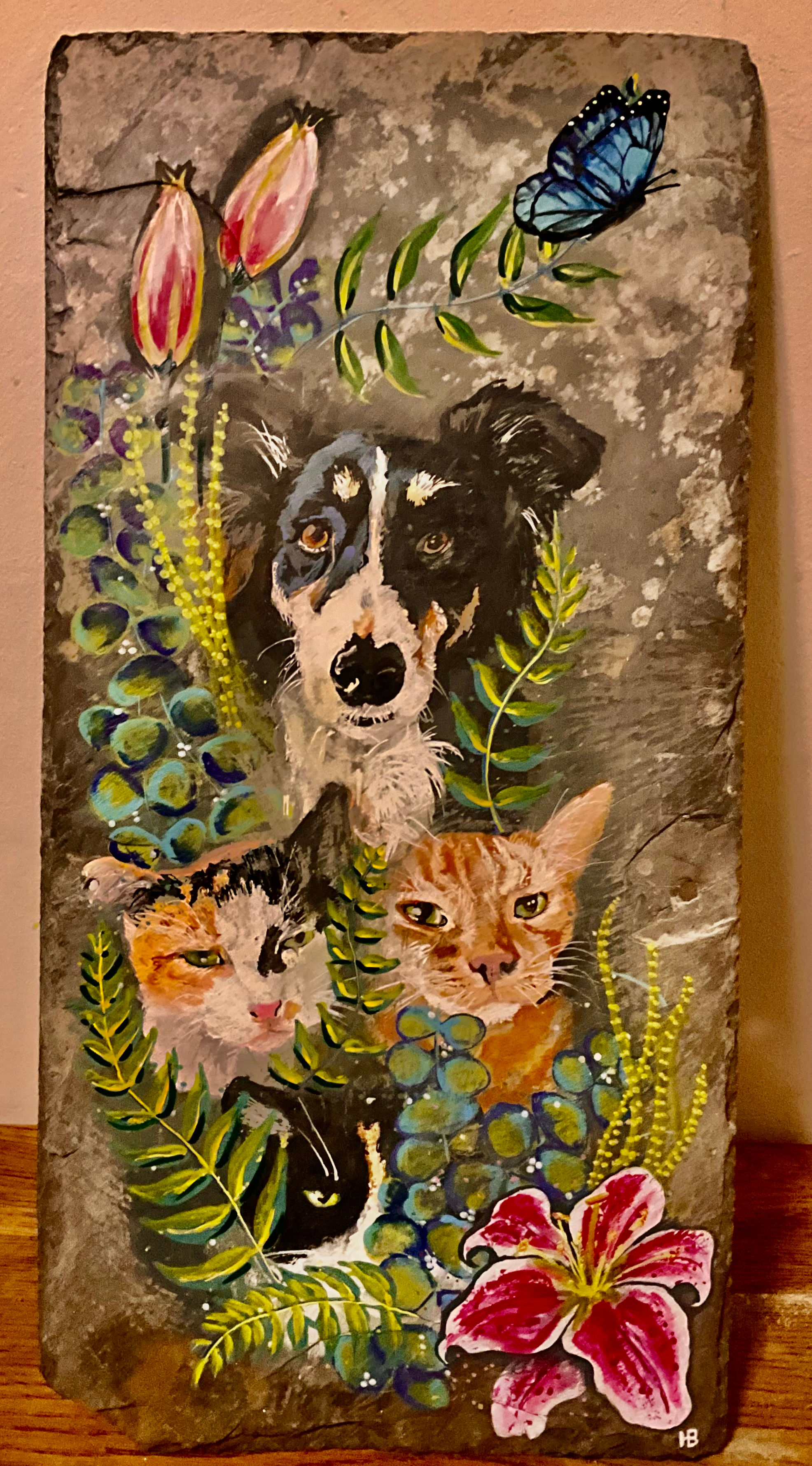 Slate Pet Portrait