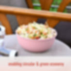 Thumbnail: Set van 3-Vaks bordje en saladeschaal