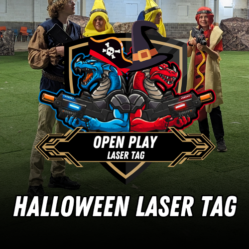 Open Play Laser Tag | Oct 30 Halloween TAG