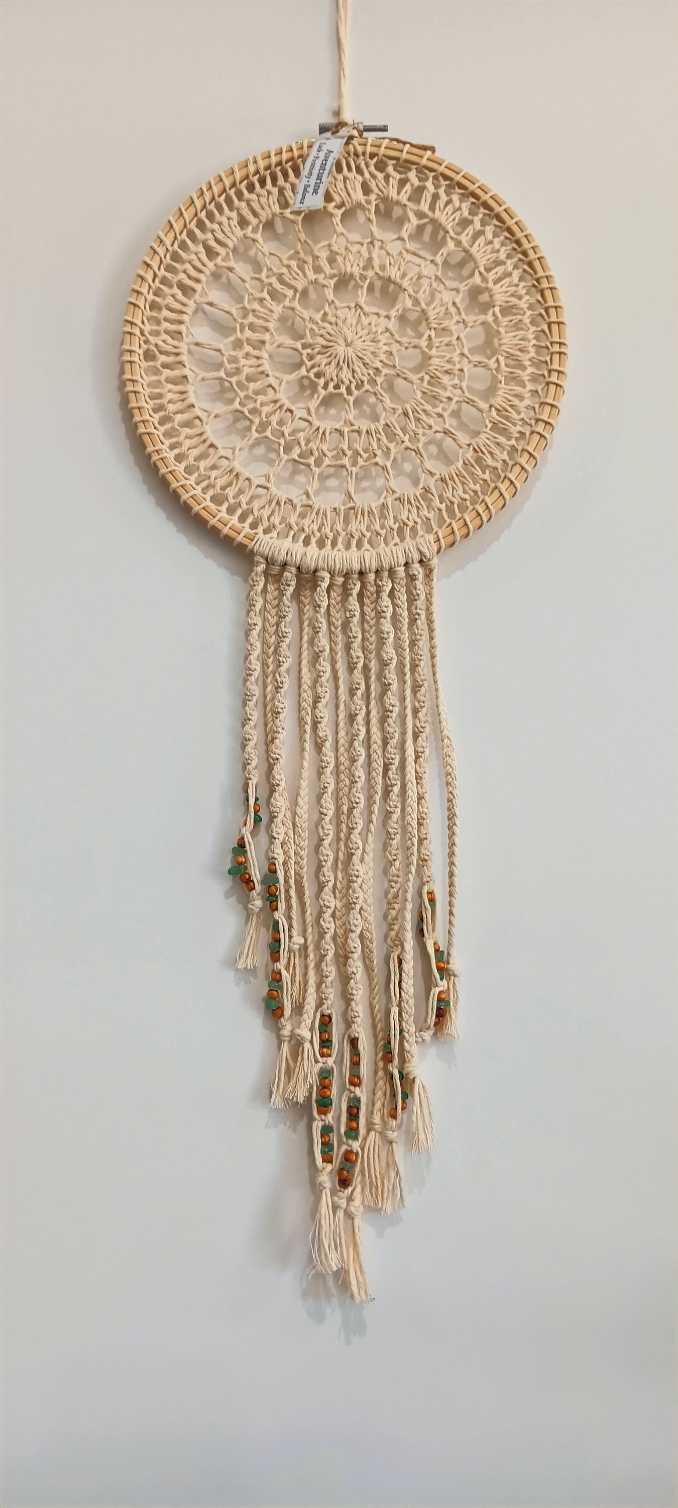 Medium Dream Catcher with Aventurine Chips