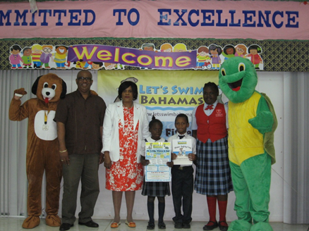 Let’s Swim Bahamas Presentation of Water Safety Cay Colouring & Activity Book