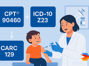 Decoding CARC 129: Mastering the Critical Relationship Between CPT® 90460 and ICD-10 Z23