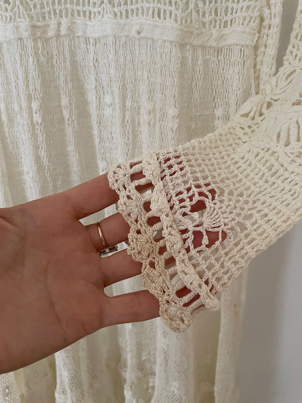 Thumbnail: Finest Crochet 70’s Dress