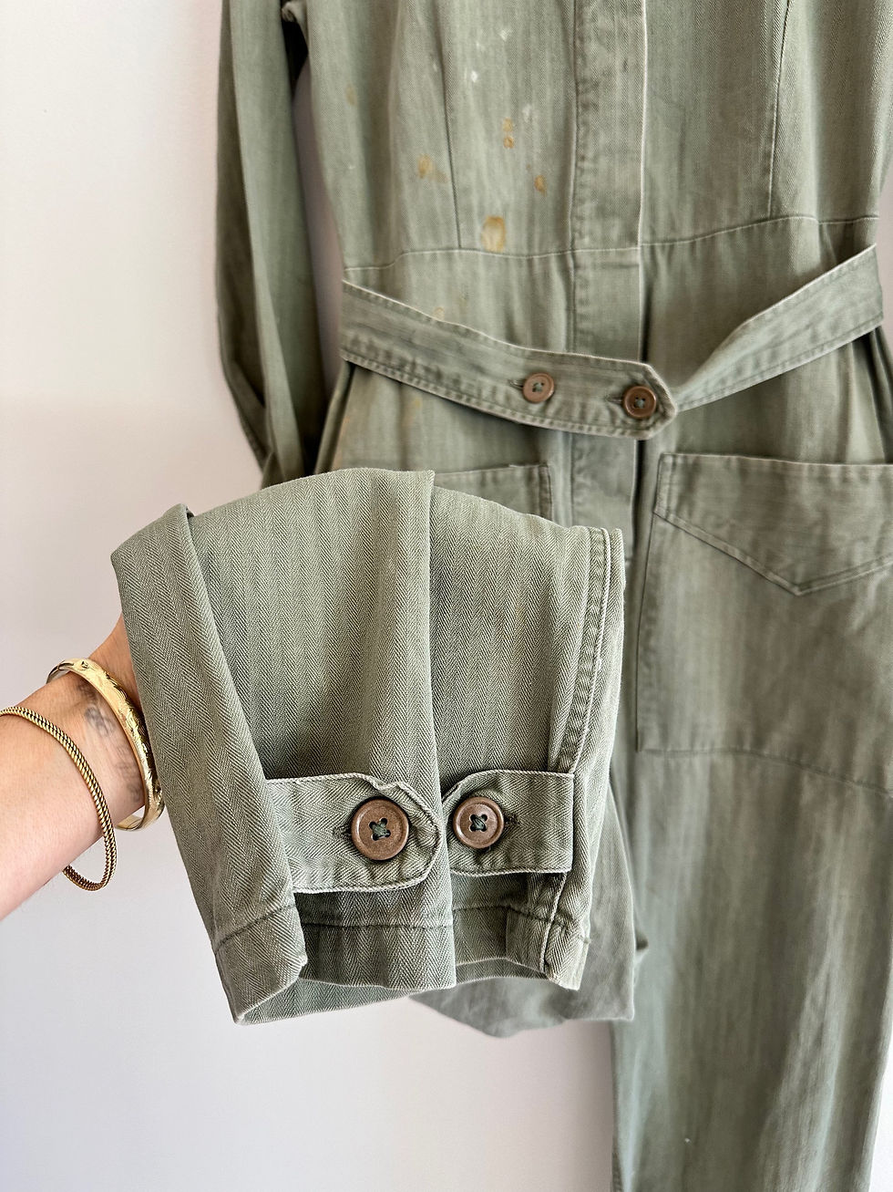 Thumbnail: WWll WOMEN’S Drop Seat Coveralls