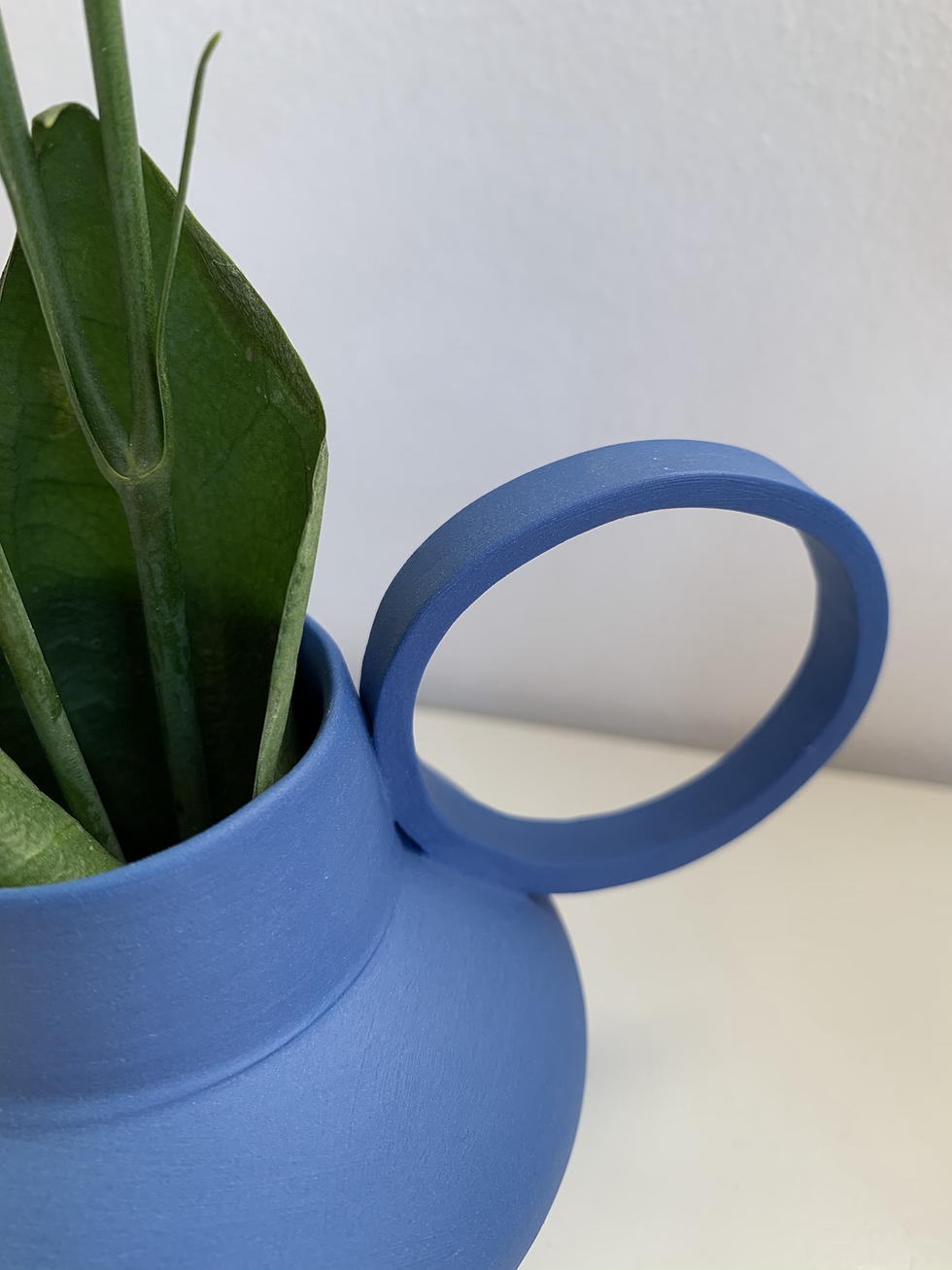 Thumbnail: Blue porcelain vase #2