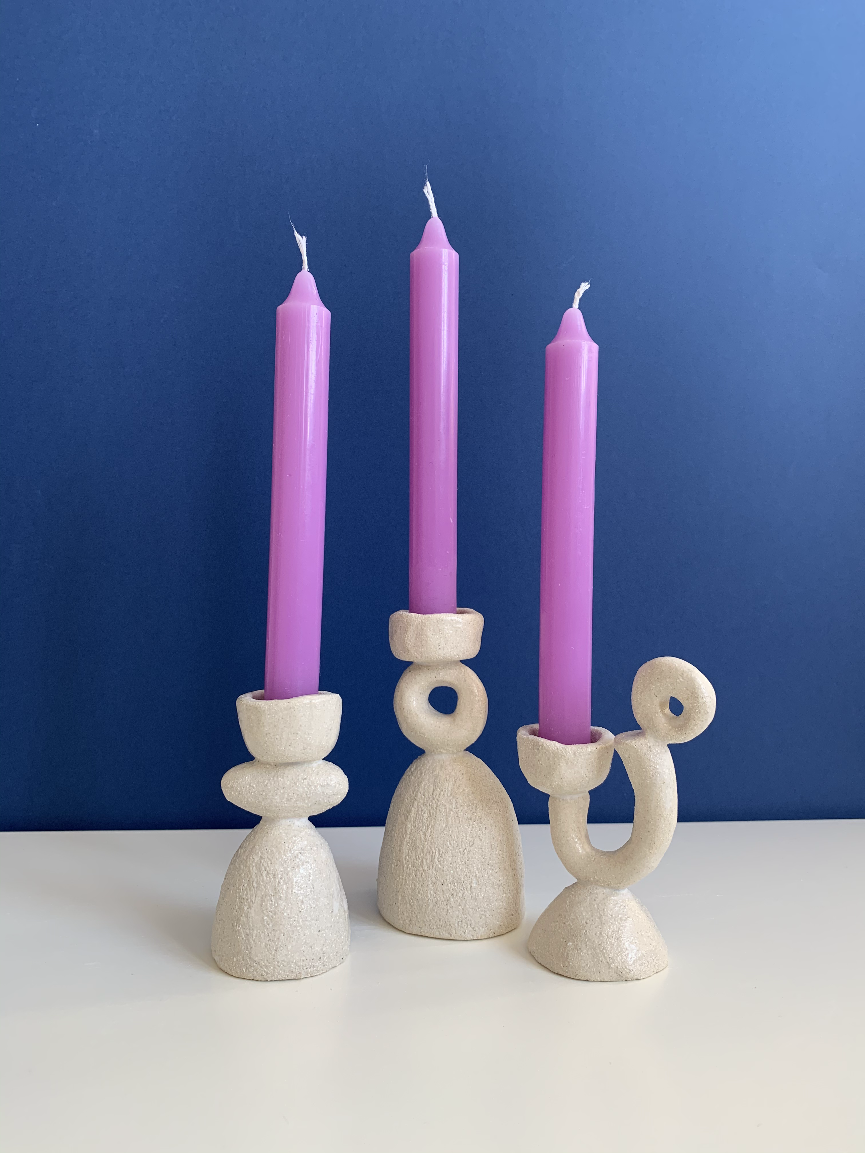 TOTEM candle holders - set of 3