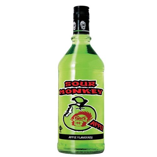 SOUR MONKEY APPLE 700ML BottleO Bros
