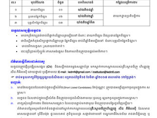 Job Opportunity