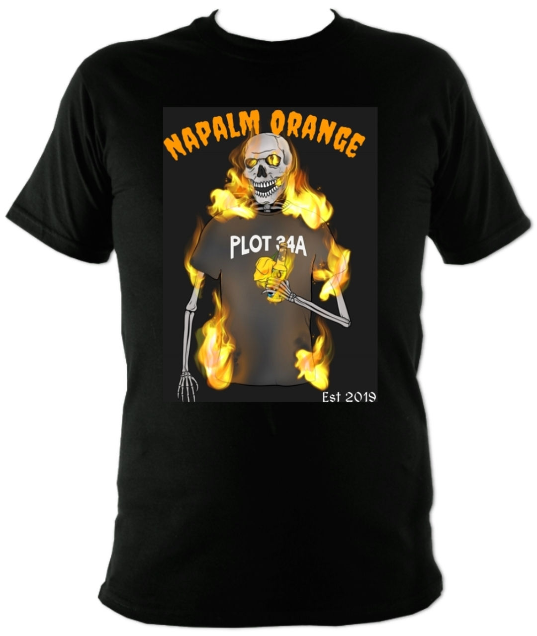 Napalm Orange tshirt
