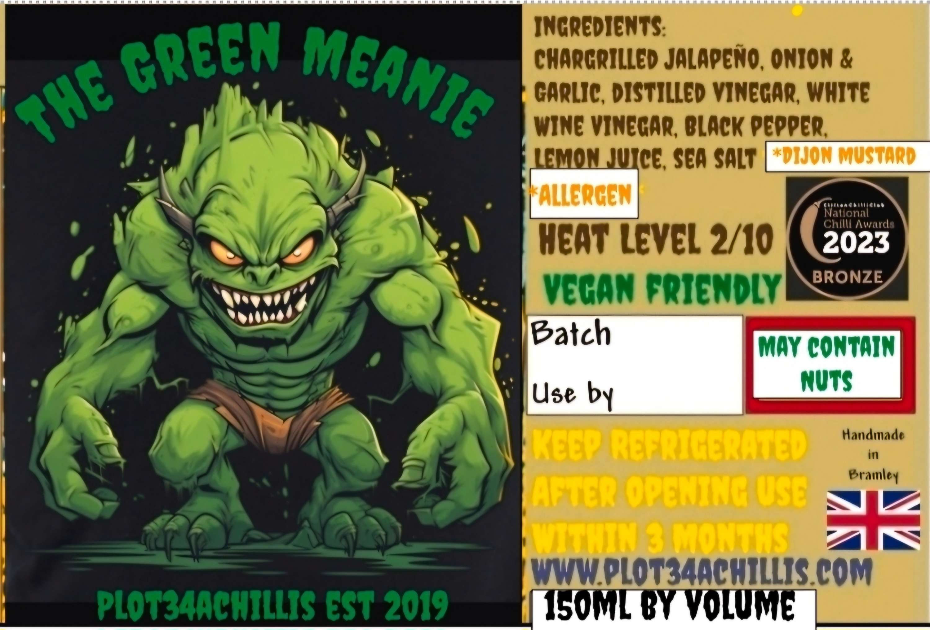 The Green Meanie 🥉 (vg)