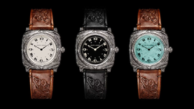 Ralph Lauren lleva el espíritu del Viejo Oeste a un nuevo Western Cushion de 38 mm