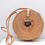 Thumbnail: Rattan Circular Straw Purse