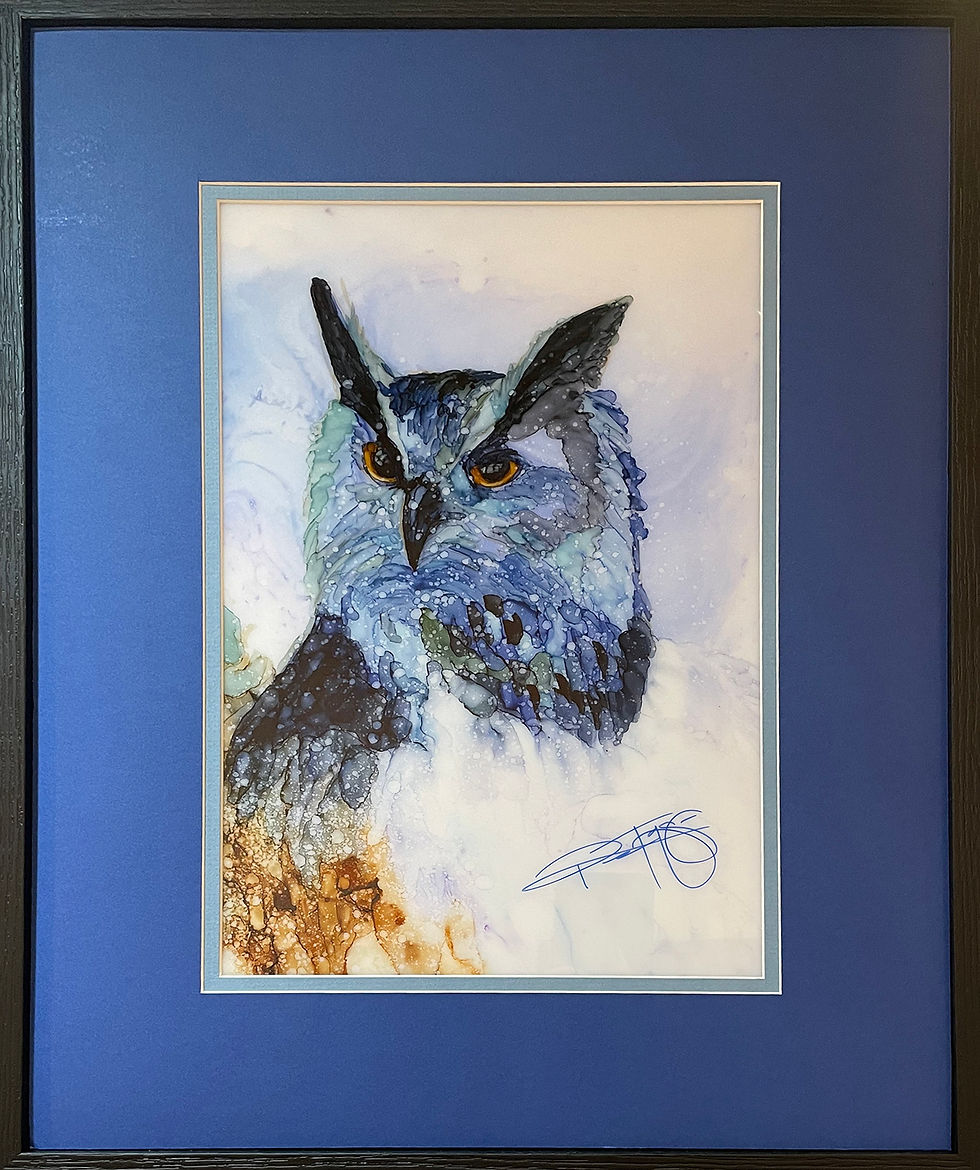 Rorie's Winter Owl