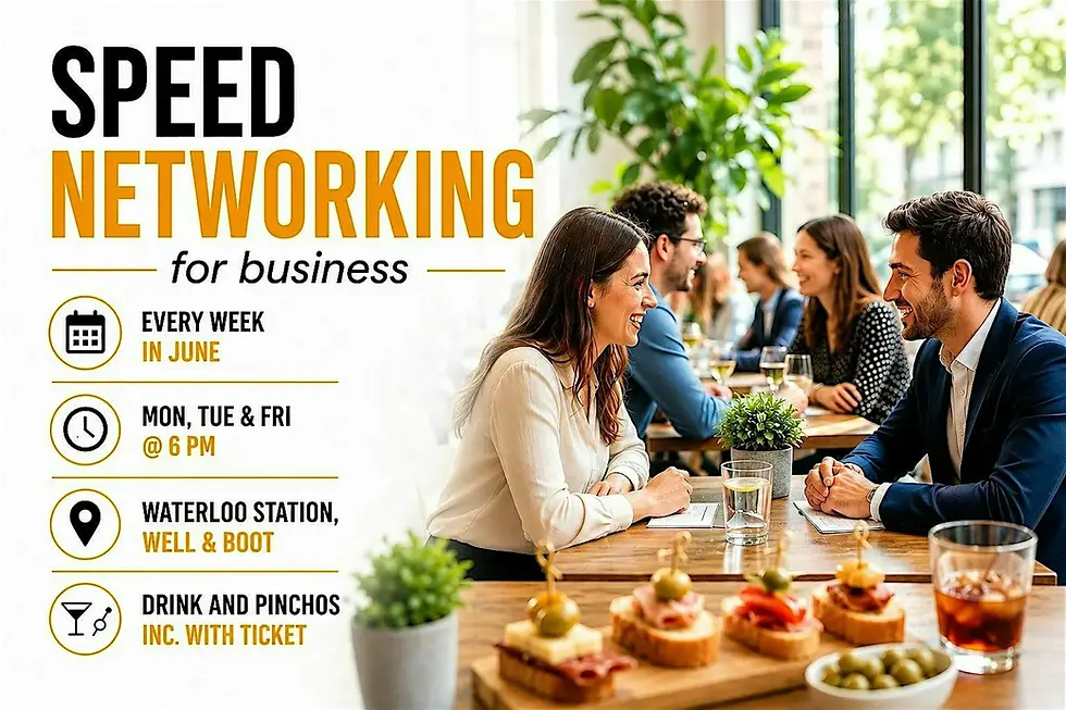 In-Person Speed Networking For Business