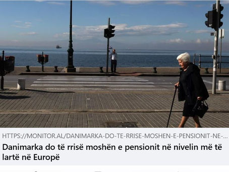 Së shpejti dhe Shqipëria… Danimarka rrit moshën e pensionit në 70 vjeç, nivelin më të lartë në Europë