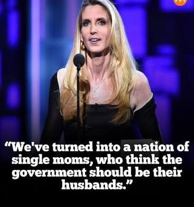 Jemi bërë një komb mamash pa burra që mendojnë se shteti duhet të jetë burri i tyre – Ann Coulter