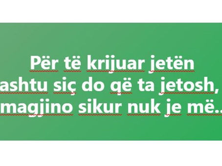 Për të krijuar jetën ashtu siç vërtet do që ta jetosh, imagjino sikur nuk je më.
