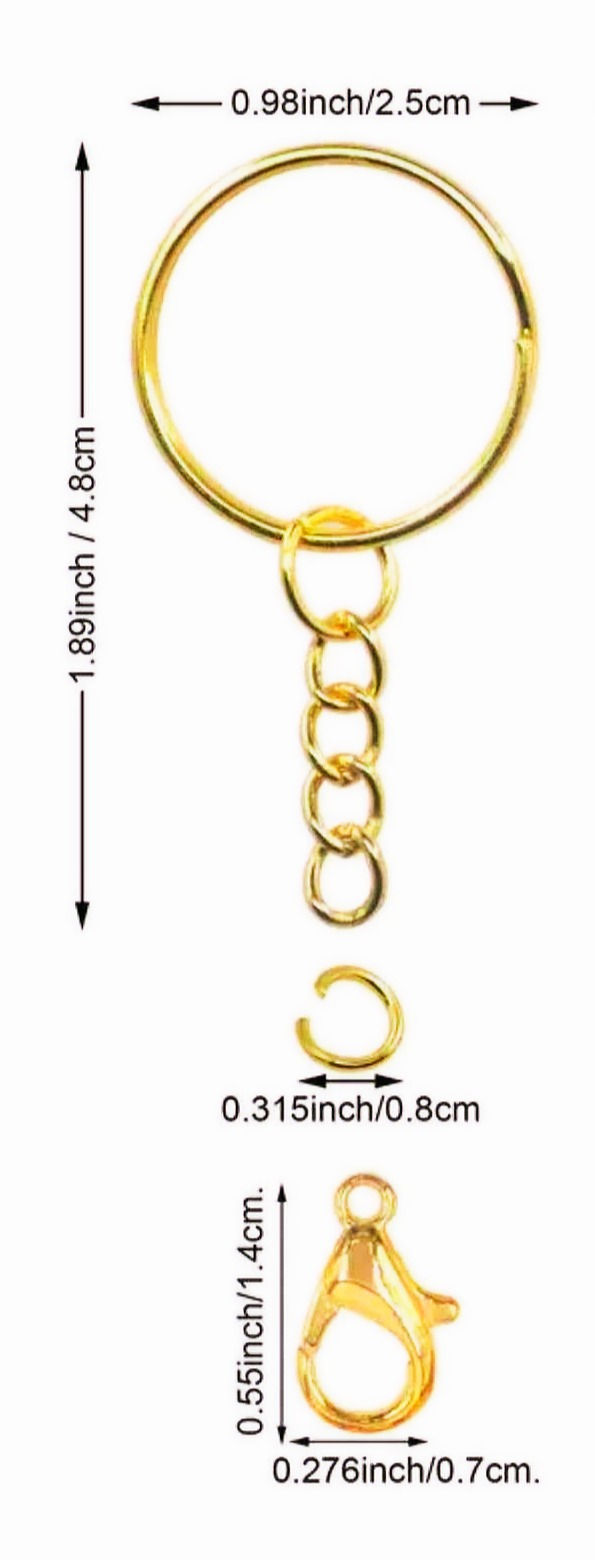Thumbnail: Hermit Crab Key Chain | Golden Crustacean Companion Key Chain