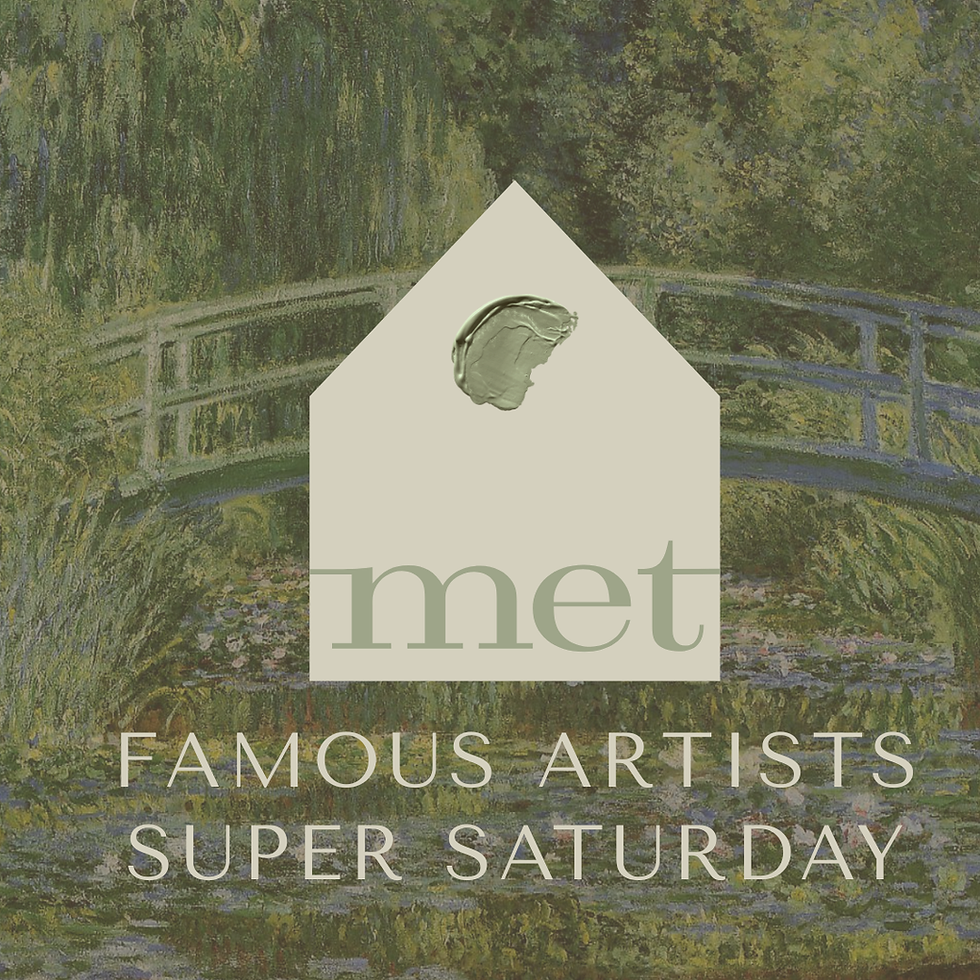 Super Saturday: Famous Artists
