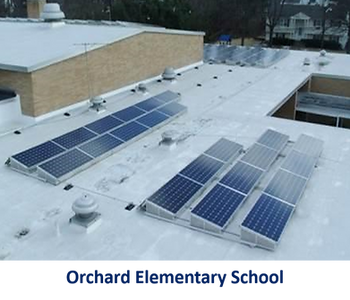 Orchard Elementary with PV