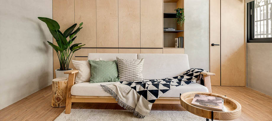 เปิดใจให้ไม้อัด แต่งห้องประหยัดและอบอุ่น