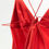 Thumbnail: 100%silk slip dress red