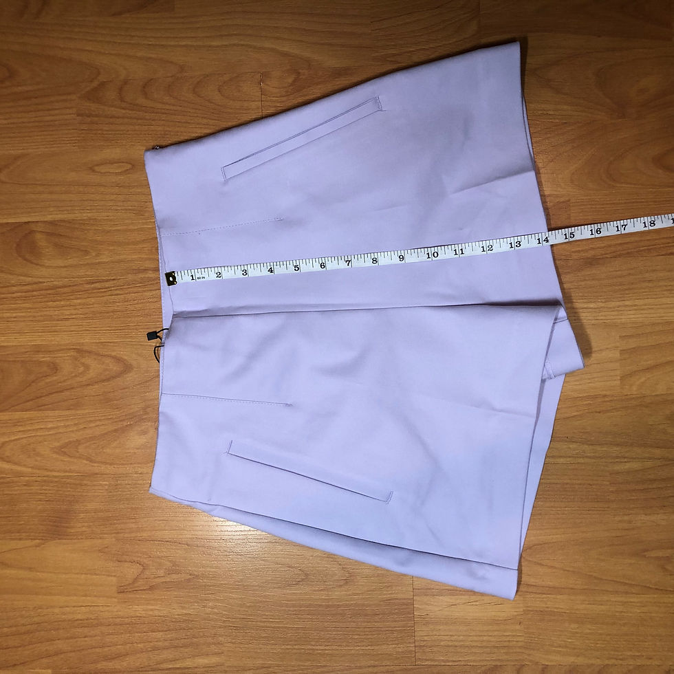 Thumbnail: High waisted shorts mauve 