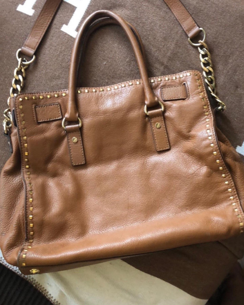 Thumbnail: Micheal Kors pebble leather Hamilton