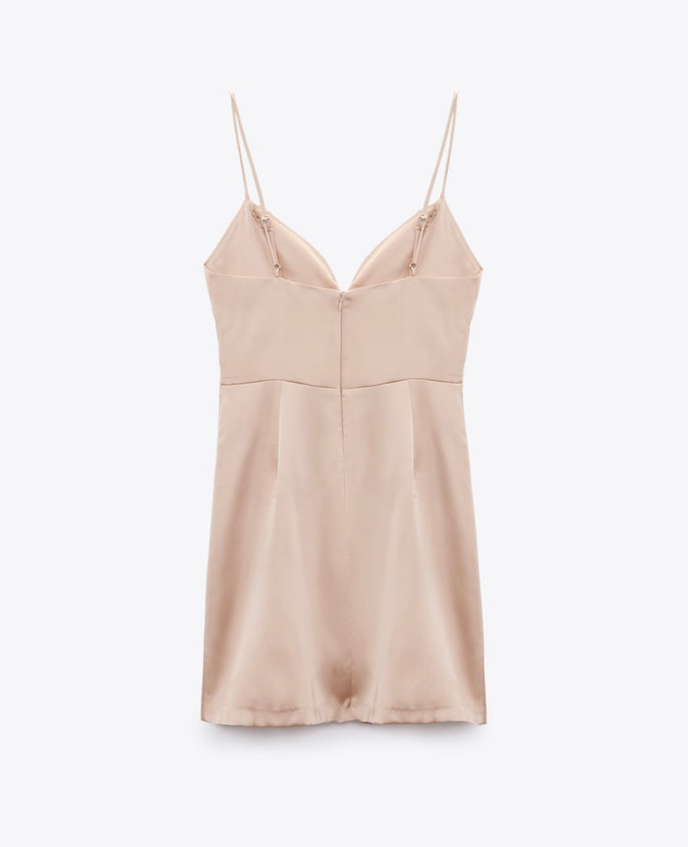 Thumbnail: Satin effect mini dress