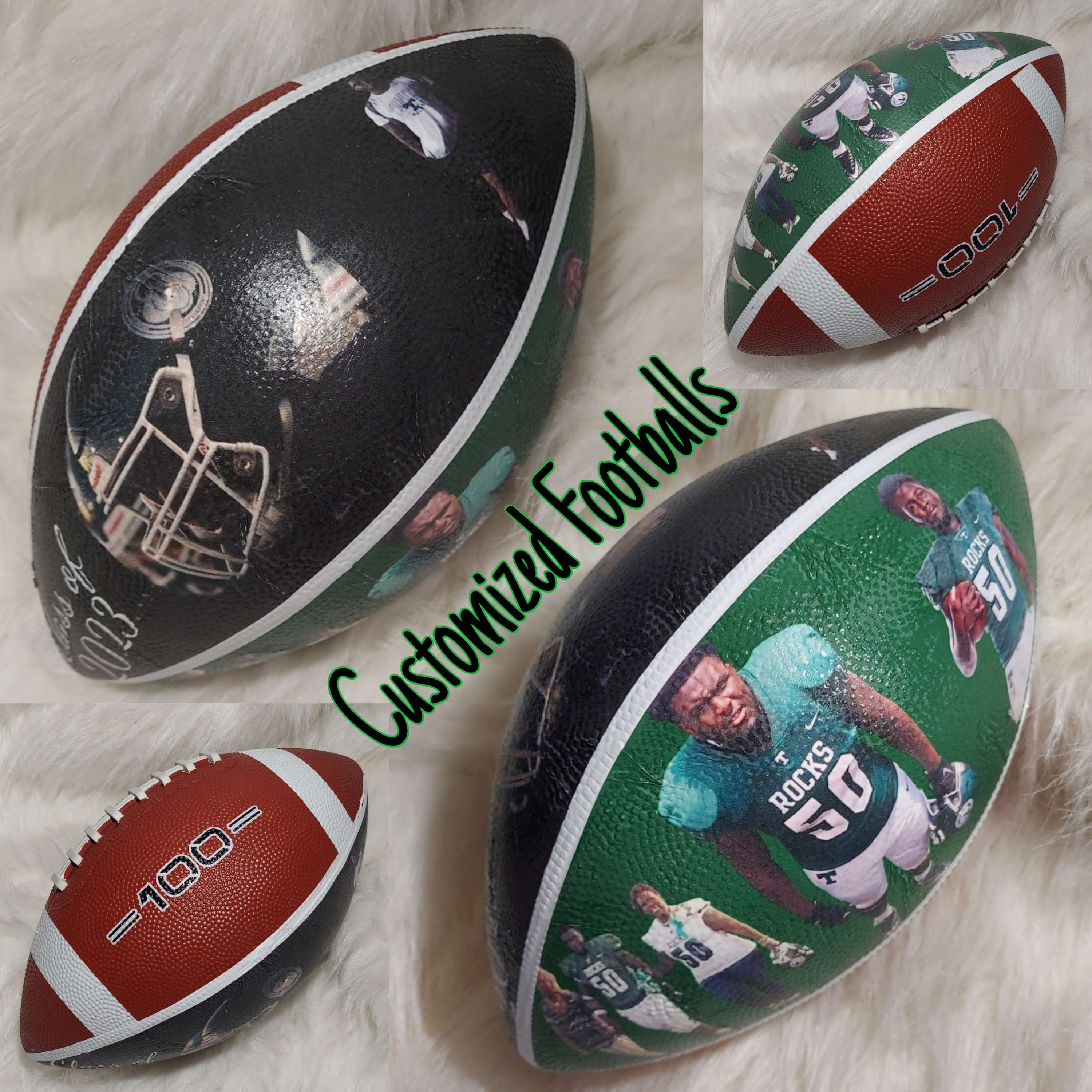 Custom Basketball's & Football's