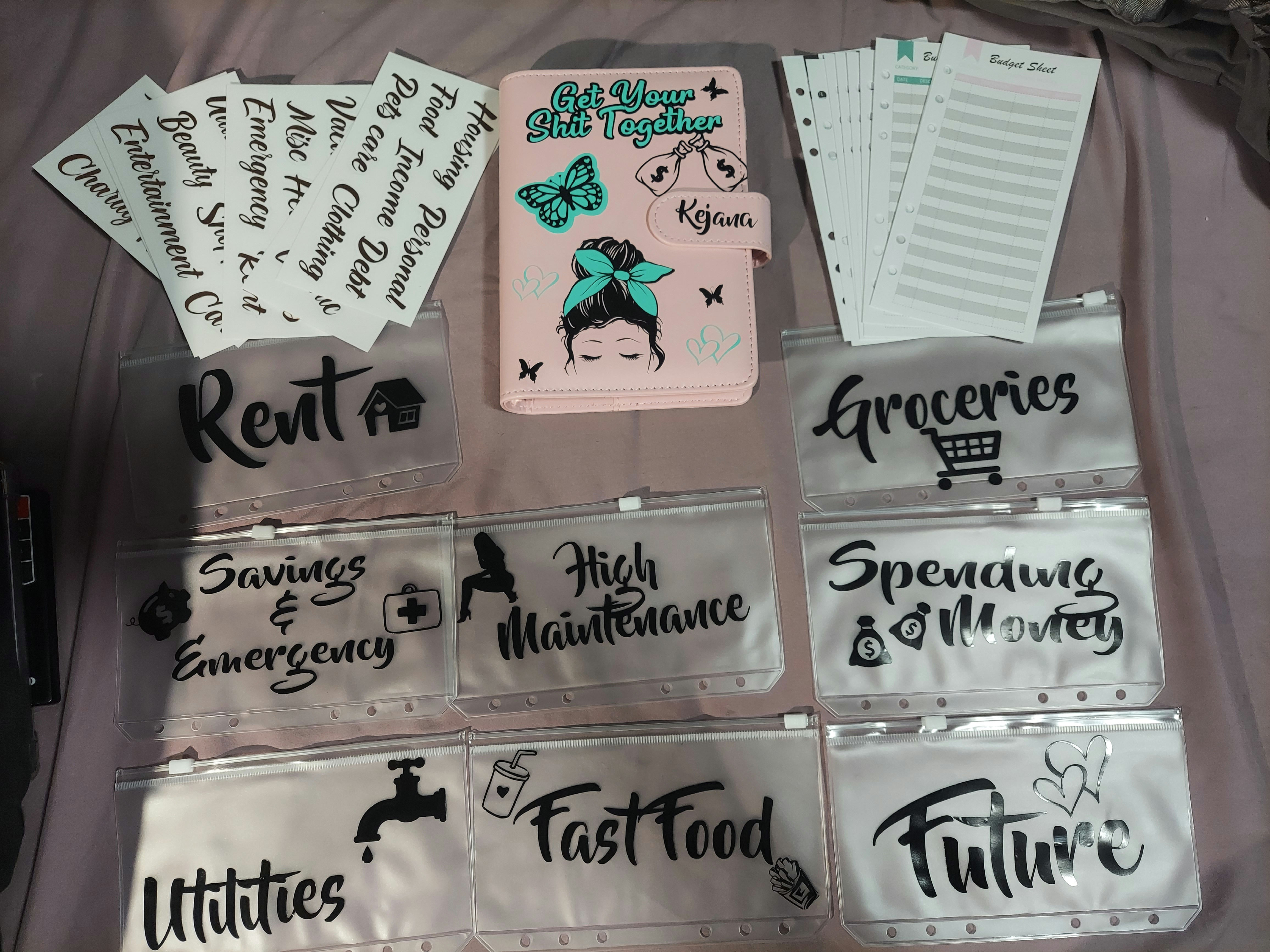 Budget book sets