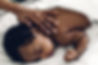 Portrait of enjoy happy love family african american mother playing with adorable little a