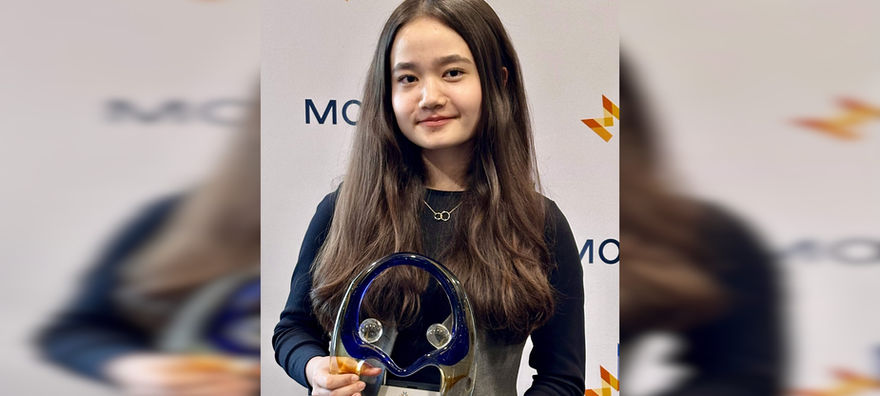 HerStory's Co-founder and President, Nila Ibrahimi, received MOSAIC's Human Rights Award on Thursday in Vancouver, British Columbia.