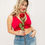 Thumbnail: Pink Holiday Top