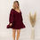 Thumbnail: Merlot Romper Dress
