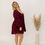 Thumbnail: Merlot Romper Dress