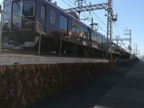 阪急六甲徒歩3分 電車好きにはたまらない