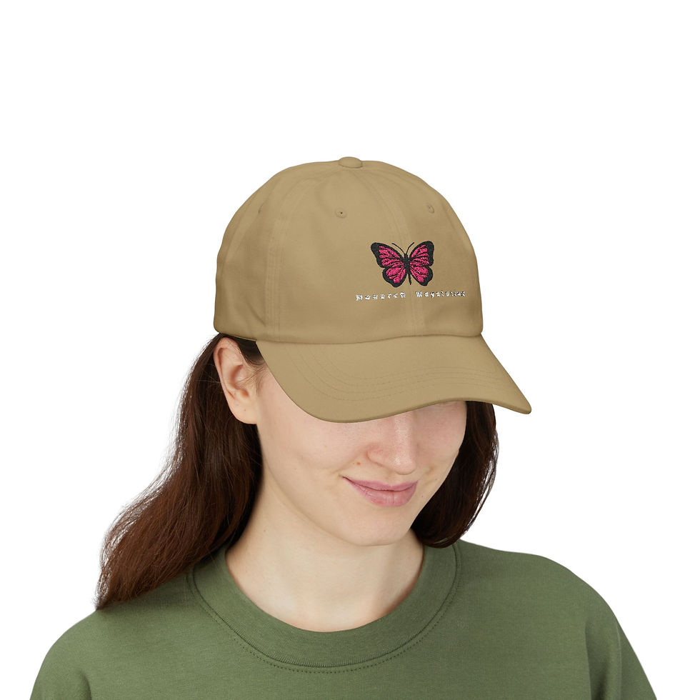 Thumbnail: Waystation Embroidered Butterfly Cap  
