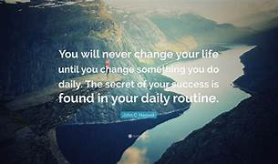 Your Success Is Won Daily