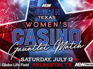 AEW Adds High-Stakes Women’s Casino Gauntlet Match to All In — A Future Title Shot on the Line