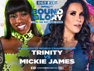 Tensions Run High between Mickie James and Trinity Ahead of Bound For Glory